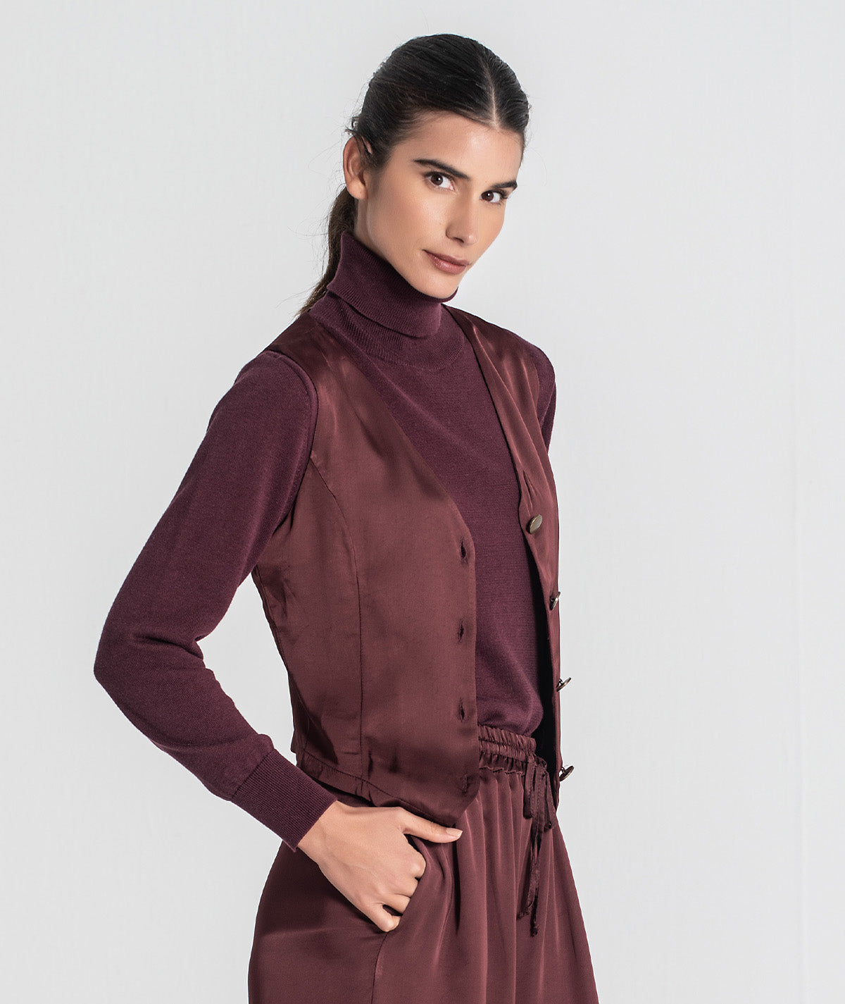 Colete com botões 6421