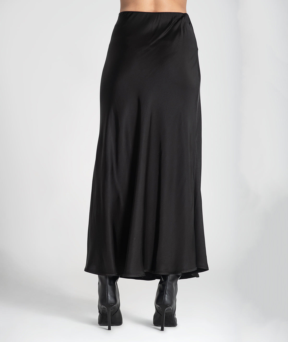 Long skirt with elastic waistband 6425