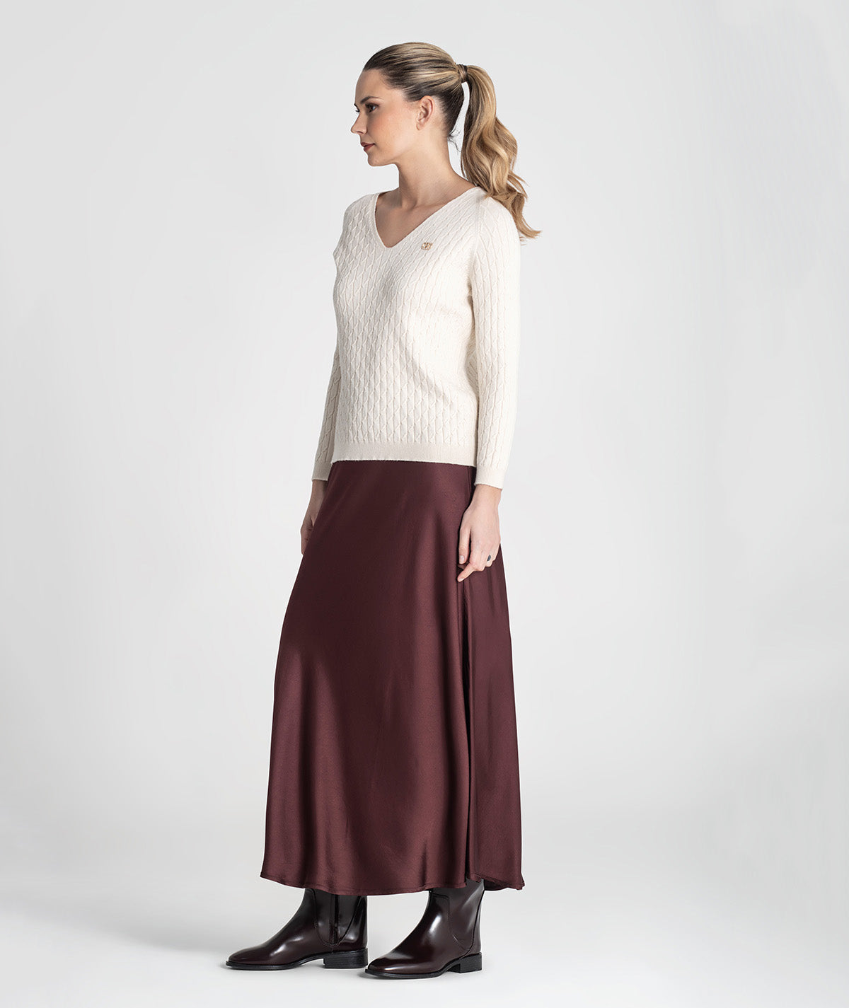 Saia comprida com elástico 6425