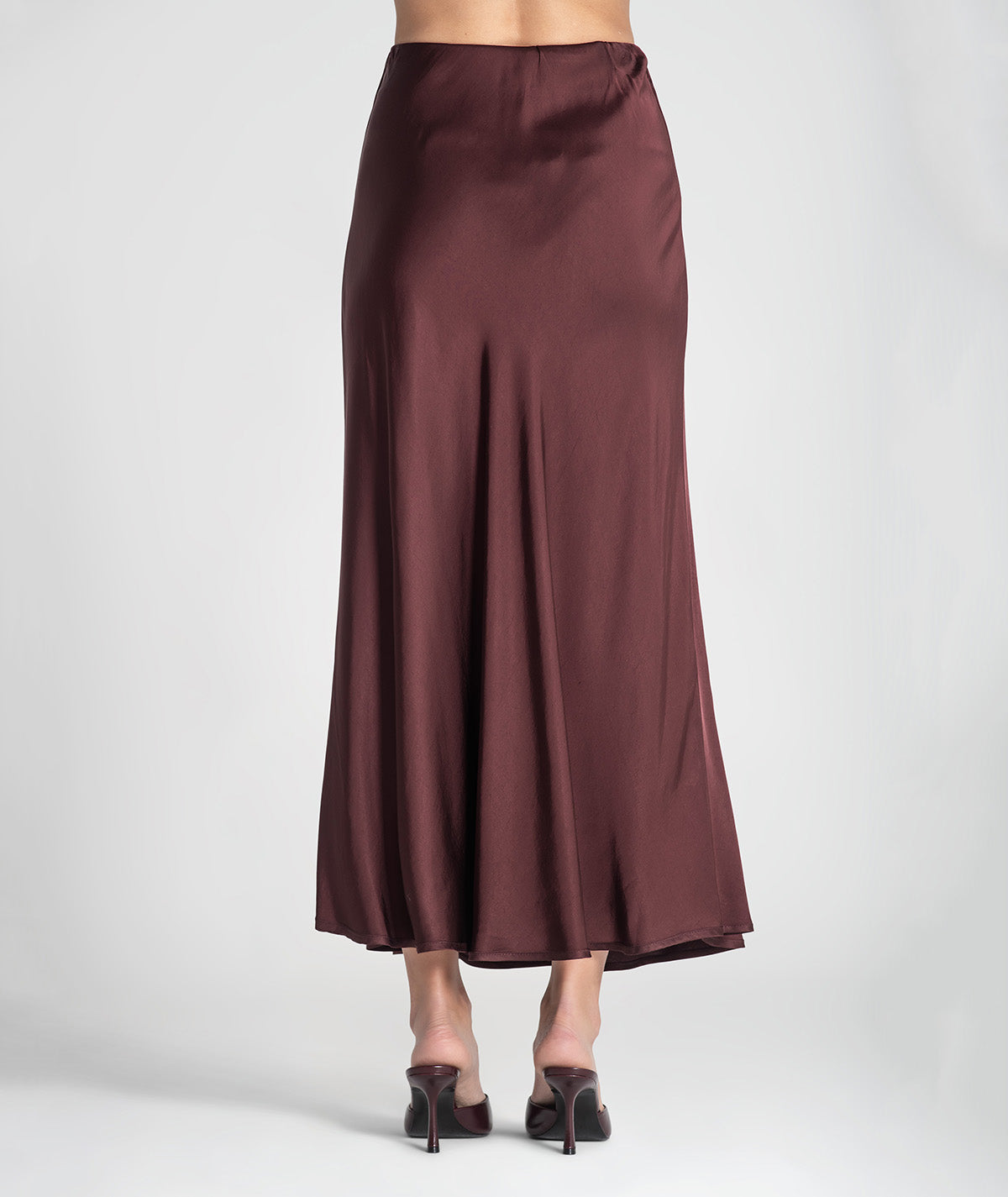 Long skirt with elastic waistband 6425