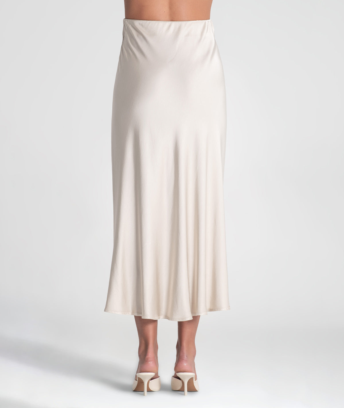 Long skirt with elastic waistband 6425