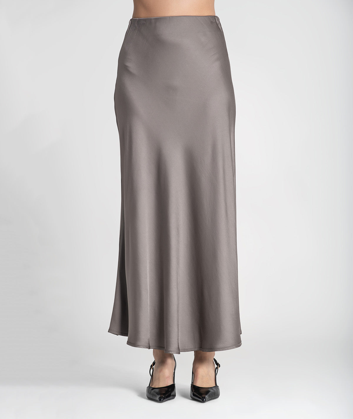 Long skirt with elastic waistband 6425