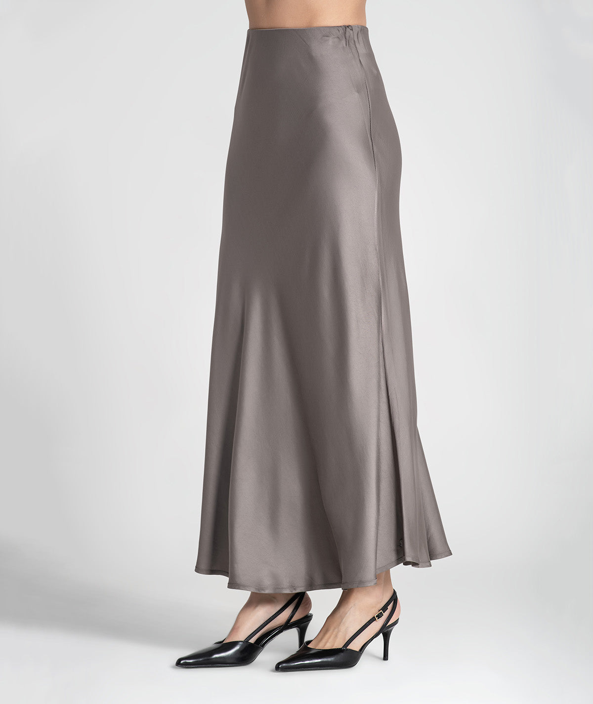 Long skirt with elastic waistband 6425