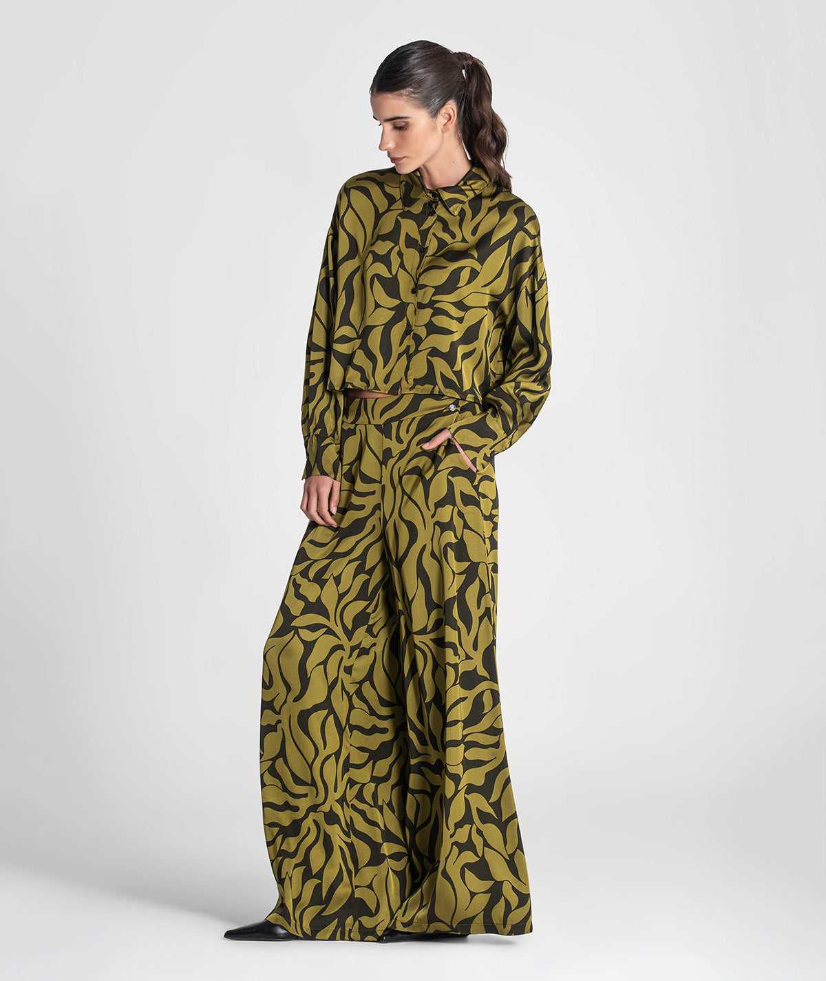 Floral print blouse 6427