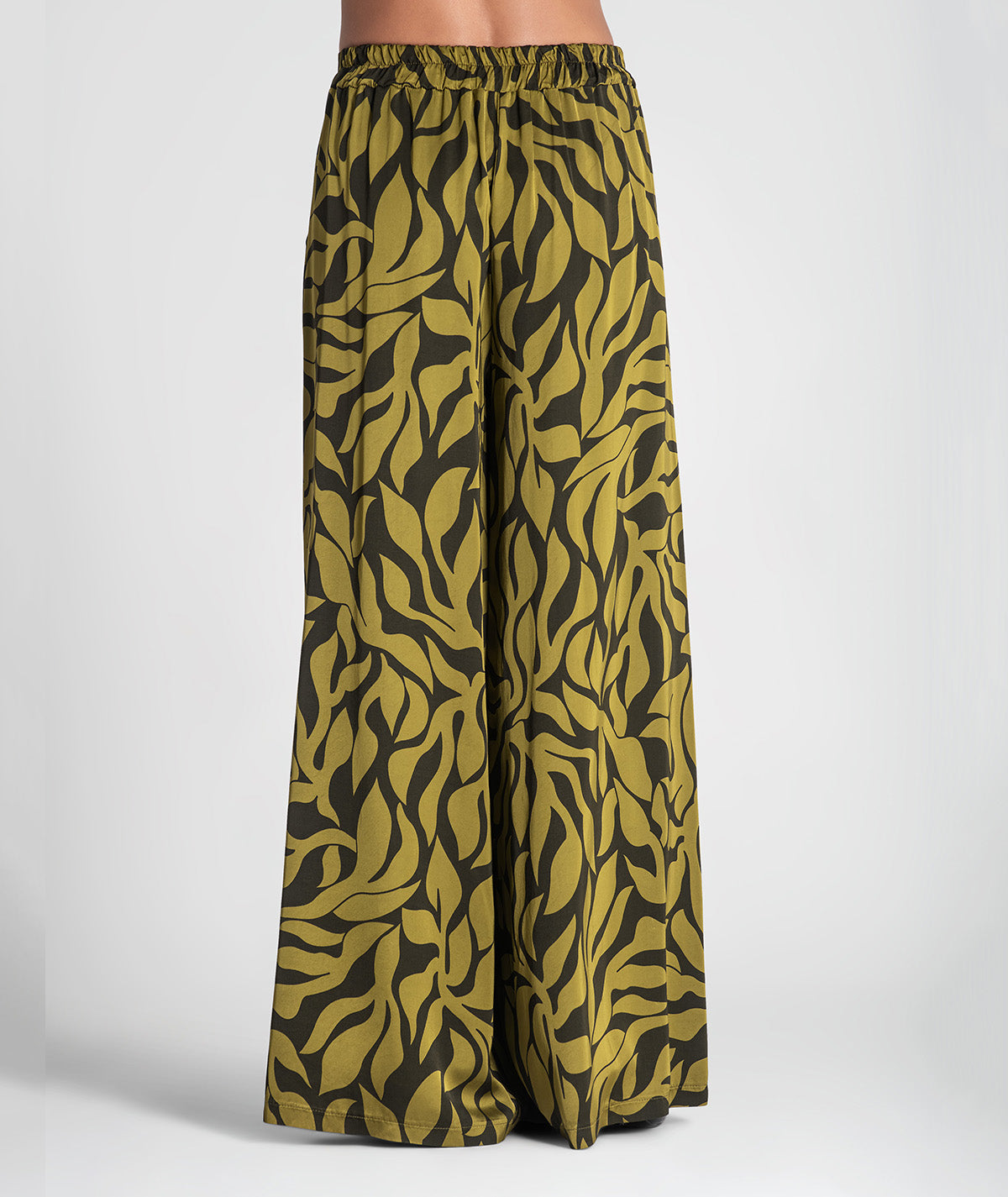 Calças com padrão floral 6428