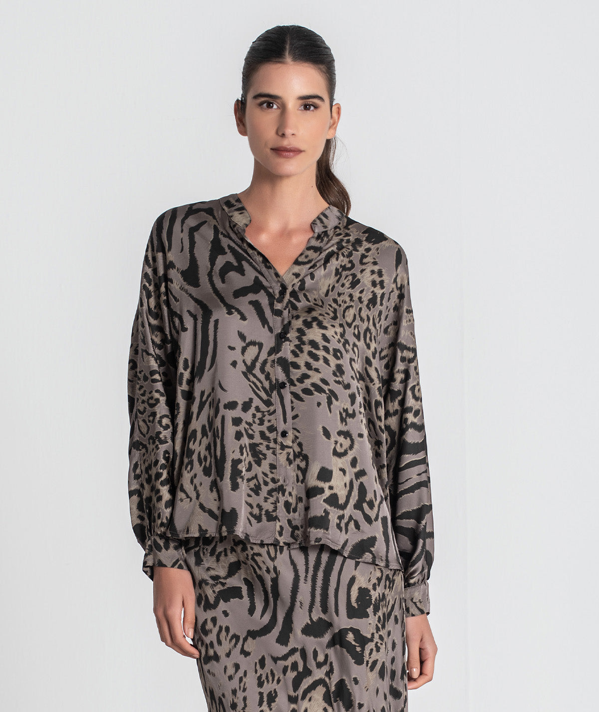 Camisa animal print 6429