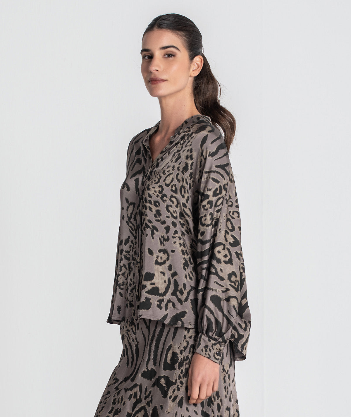 Camisa animal print 6429