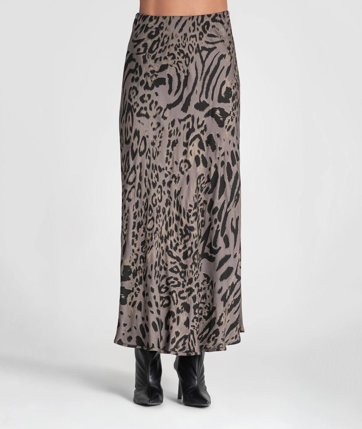 Saia comprida animal print 6430