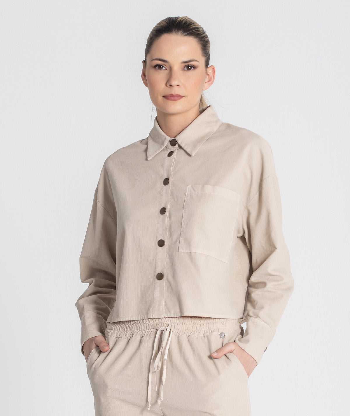 Camisa com botões 6431