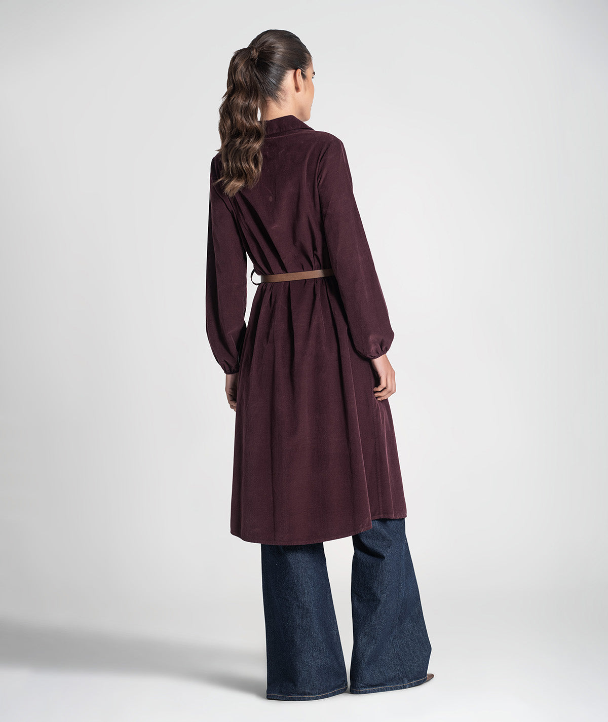 Vestido com cinto 6434