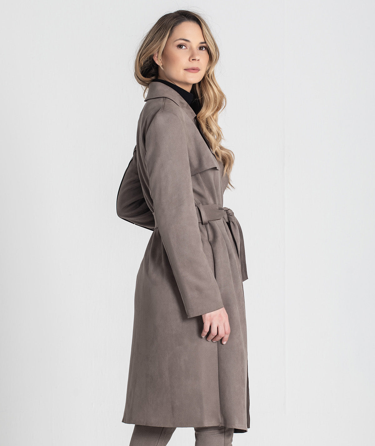 Trench coat com cinto 6437