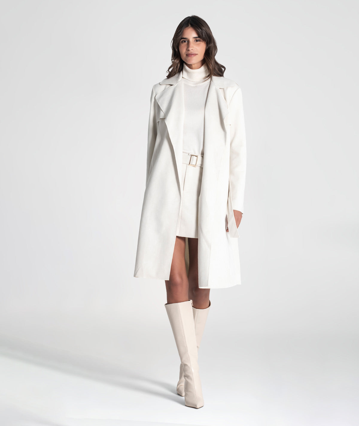 Trench coat com cinto 6437