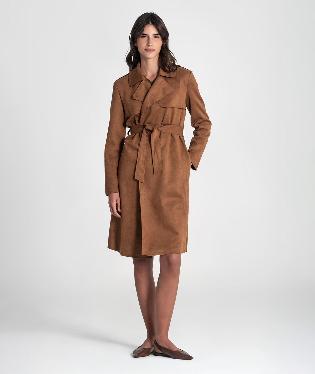 Trench coat com cinto 6437