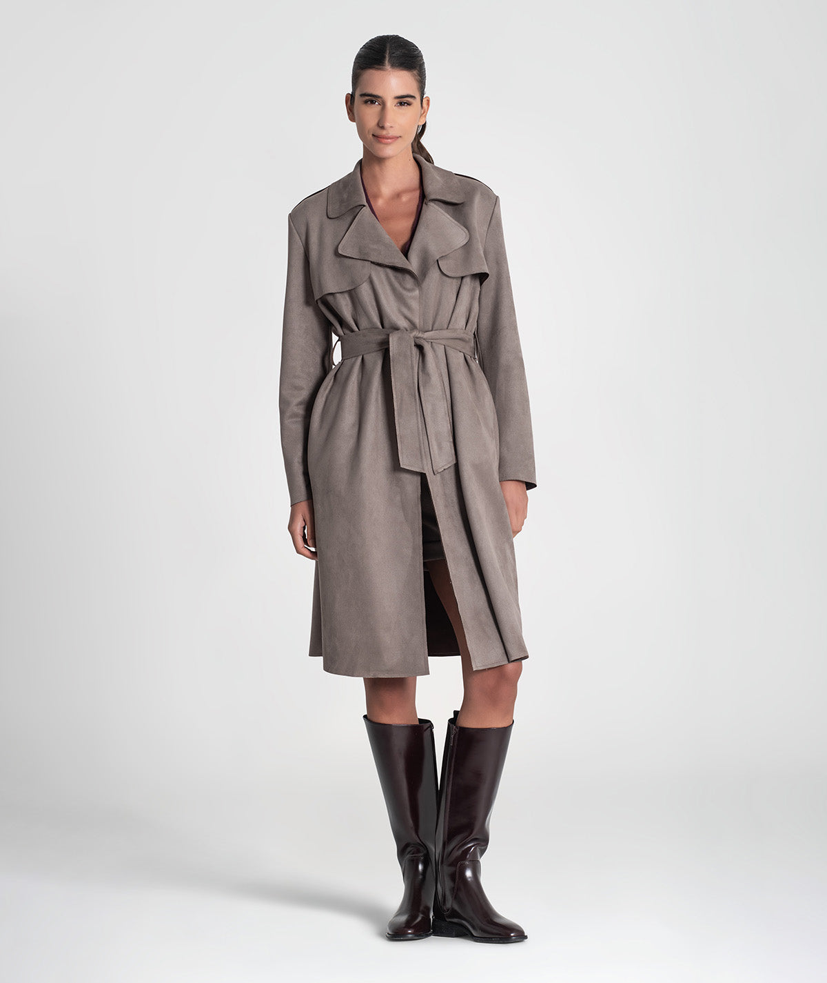 Trench coat com cinto 6437