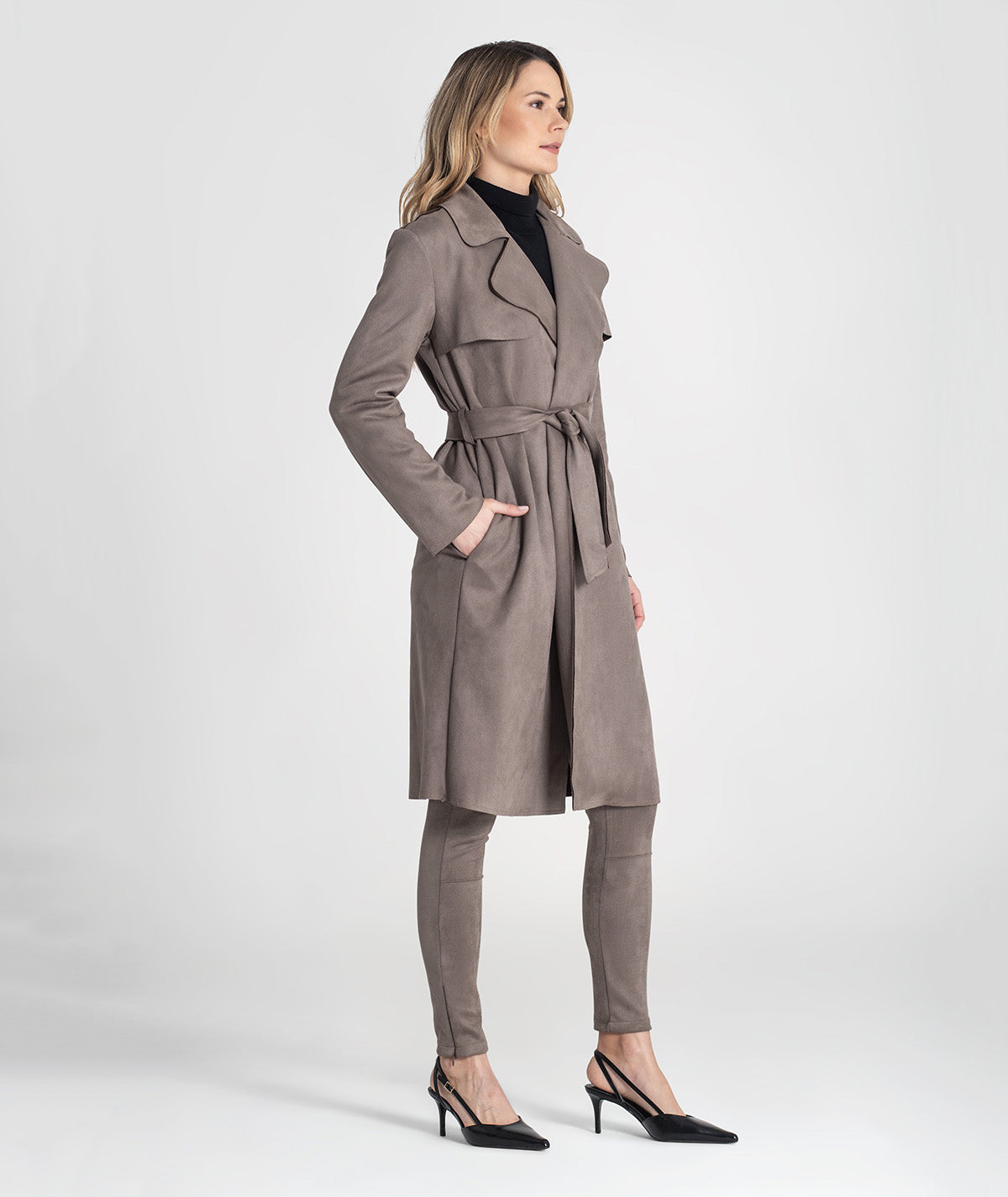 Trench coat com cinto 6437