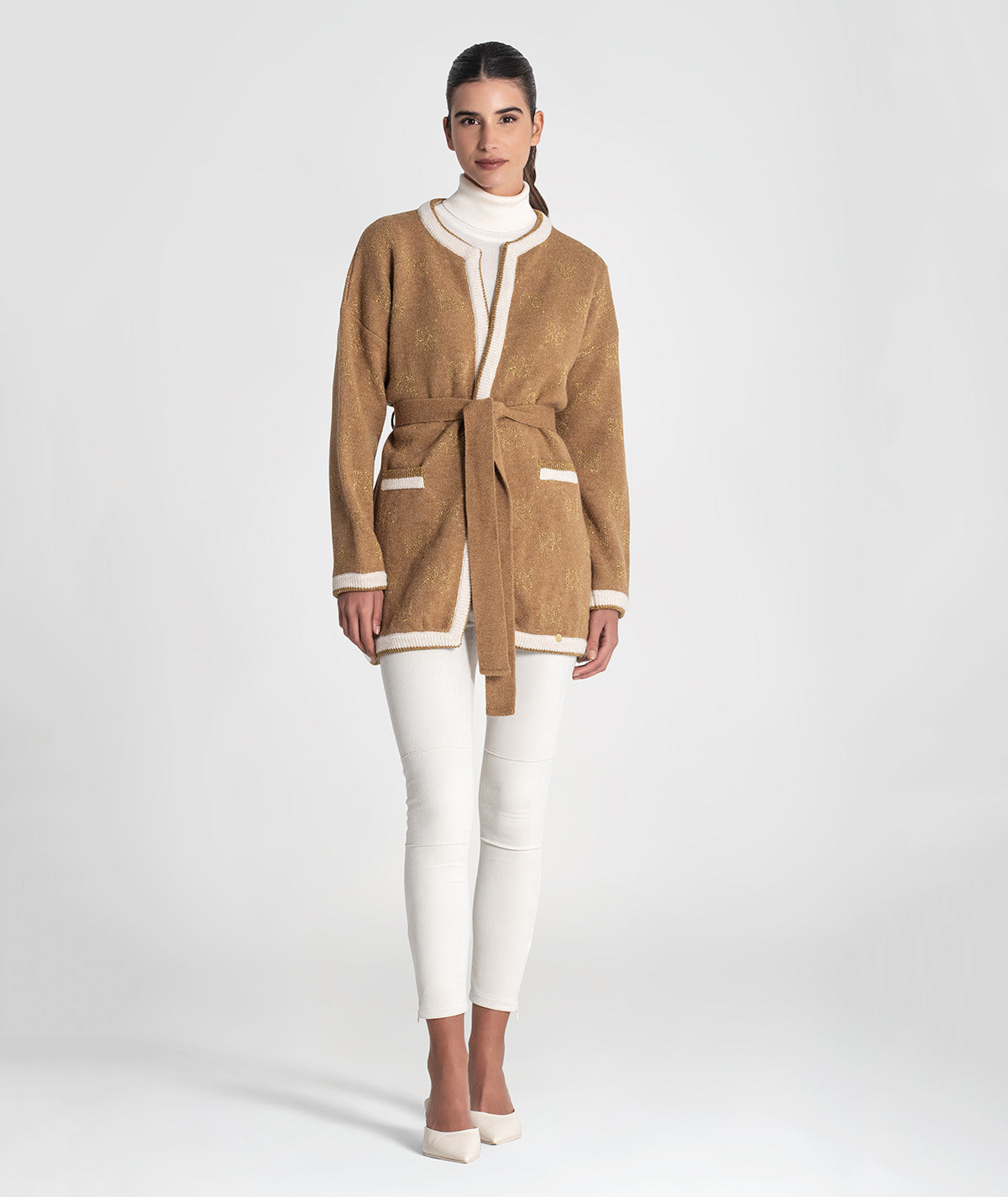 Leggings com fechos no fundo 6440