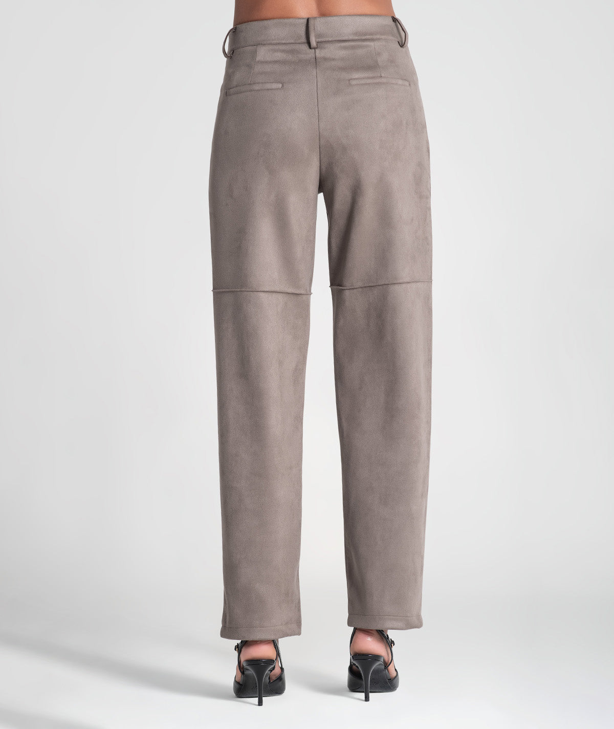 Calças largas com costuras 6442