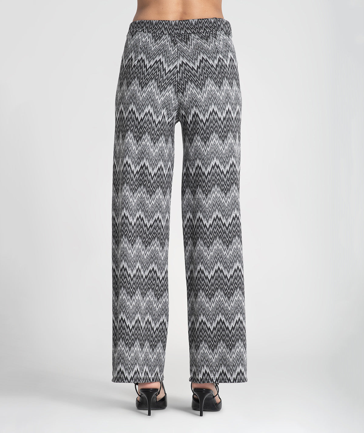 Calças zigzag com brilho 6450