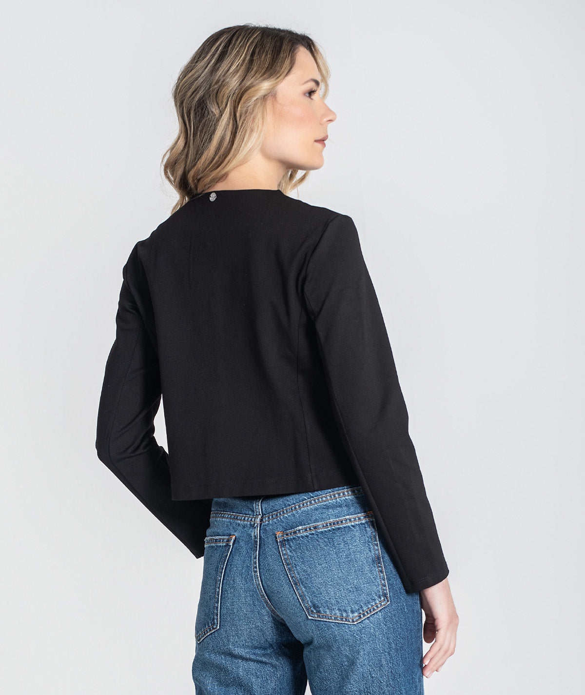 Casaco com botões dourados 6459