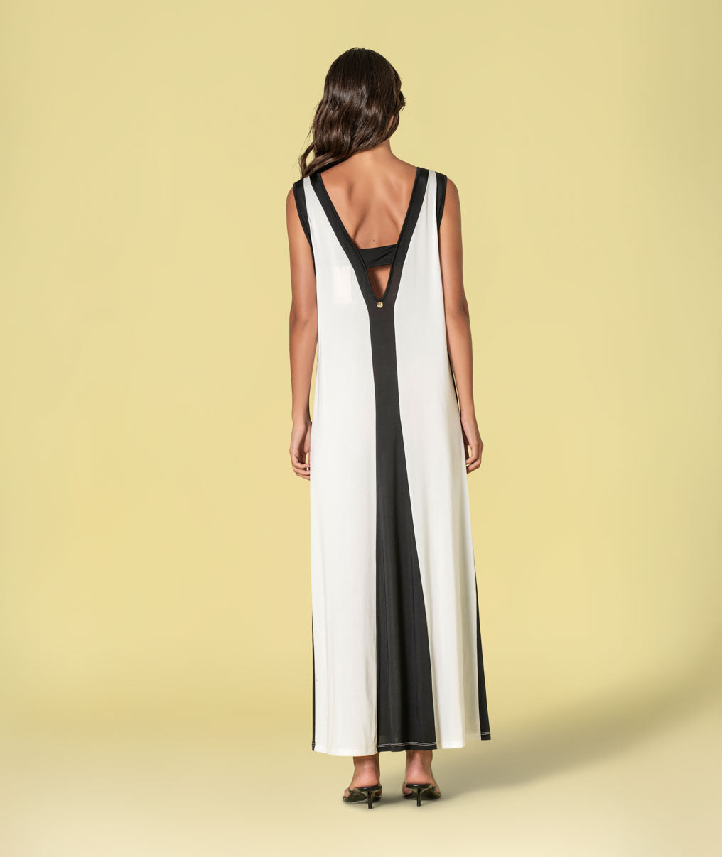 Dress with contrasts 6465