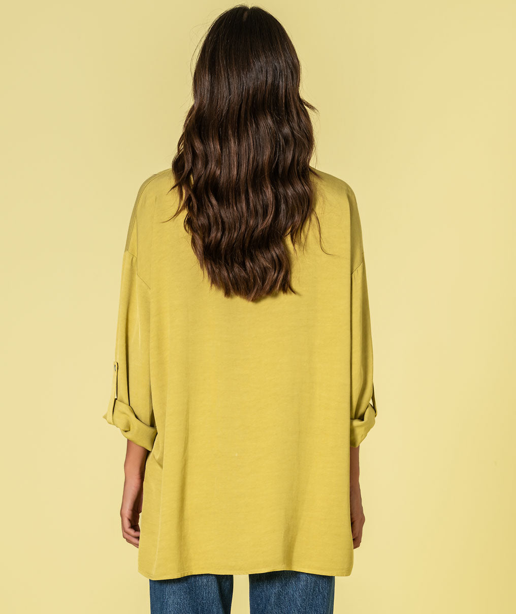 Long-sleeved shirt with adjustable sleeves 6494
