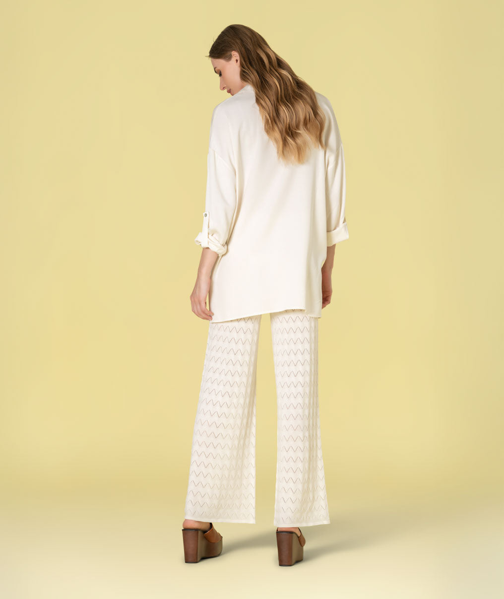 Long-sleeved shirt with adjustable sleeves 6494