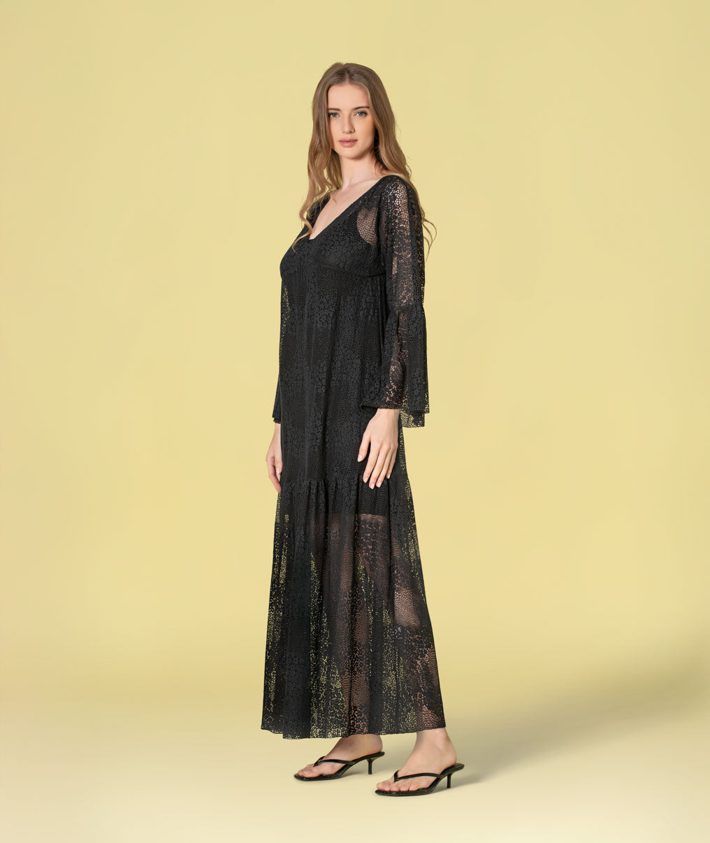 Vestido perfurado 6502