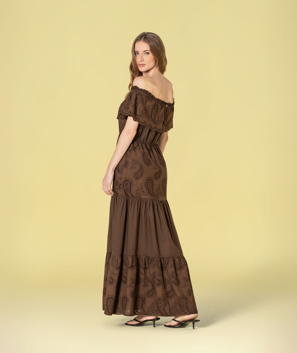 Vestido bordado inglês 6514
