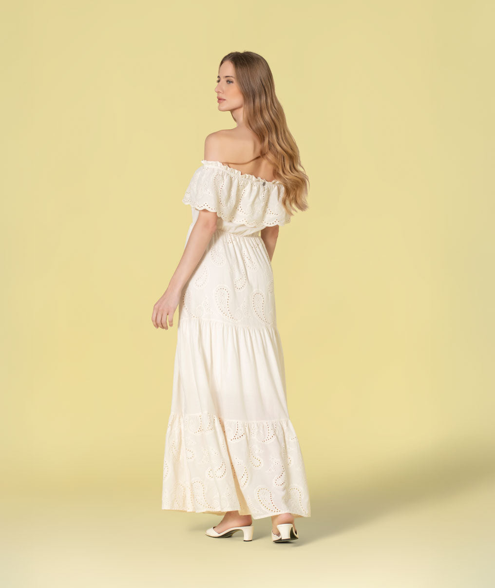 Vestido bordado inglês 6514