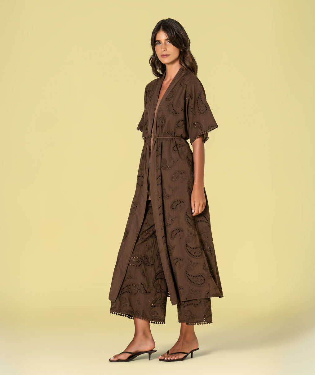 Kimono bordado inglês 6515