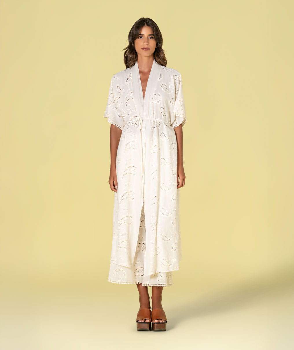 Kimono bordado inglês 6515