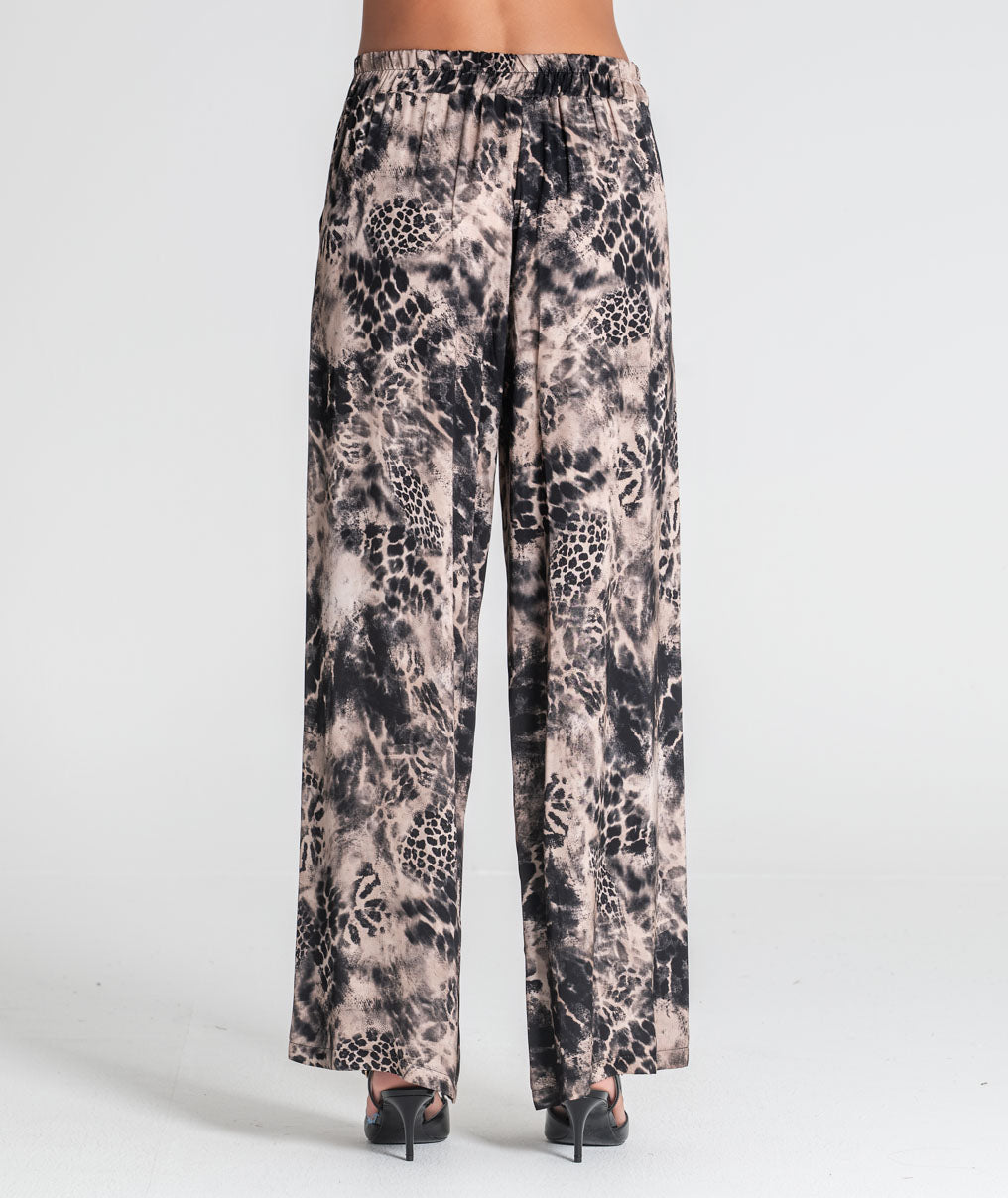 Animal print trousers 6526