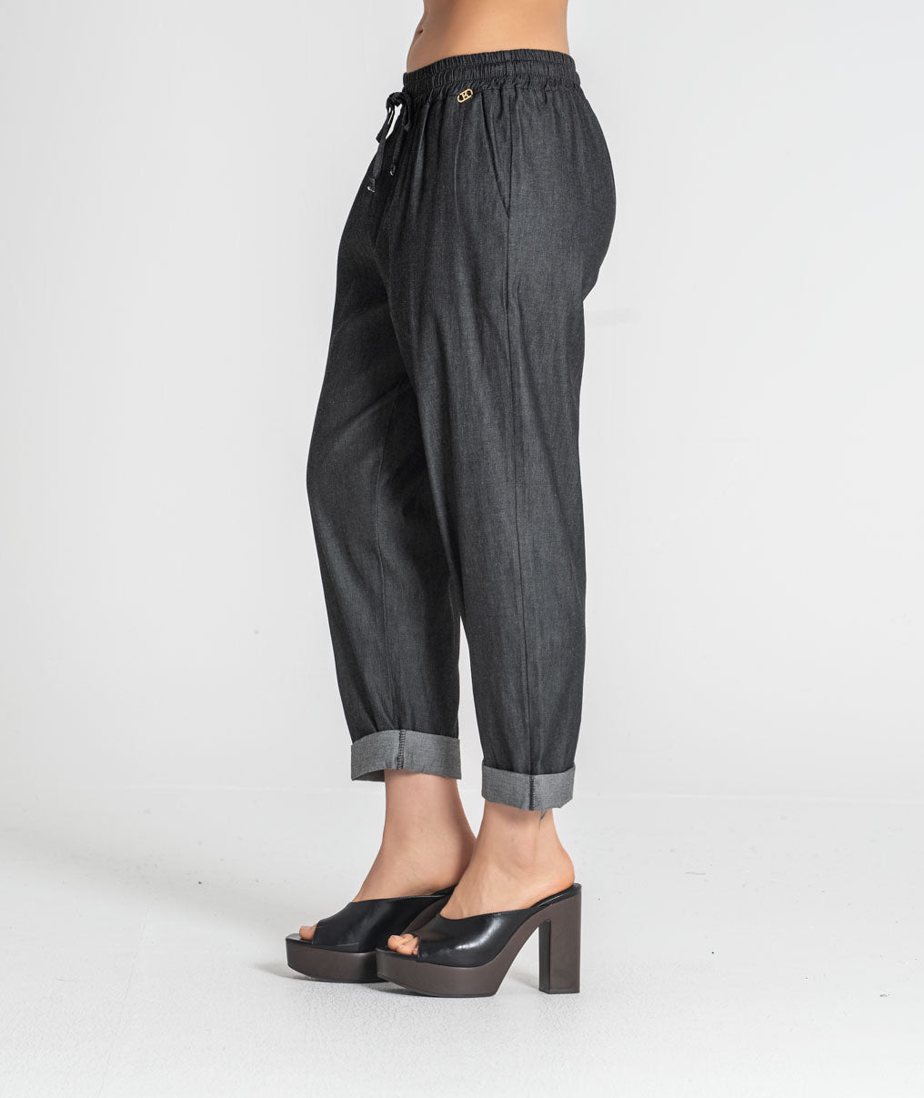 Drawstring trousers 6530