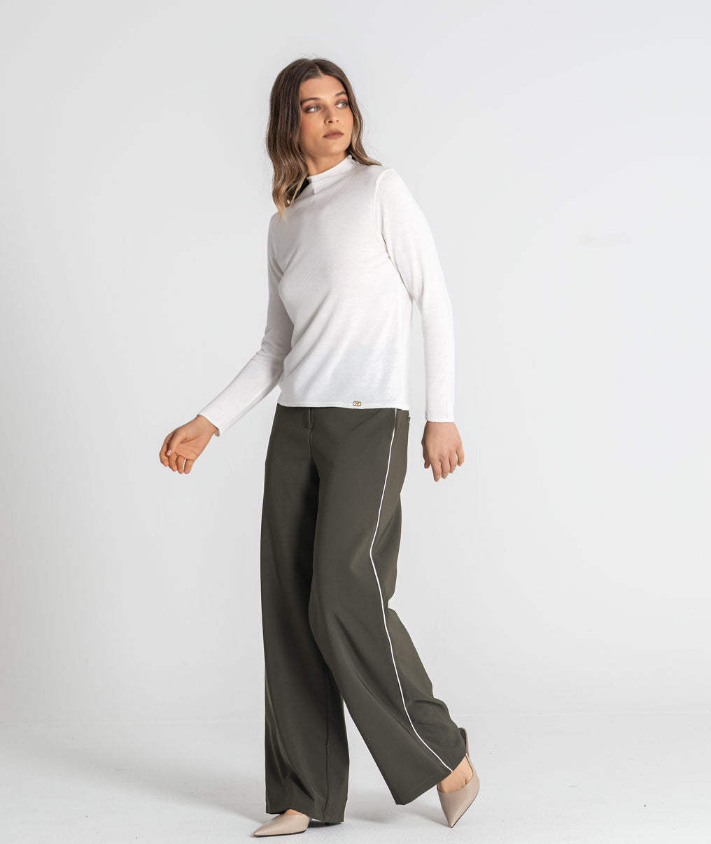 Trousers with side stripe 6532