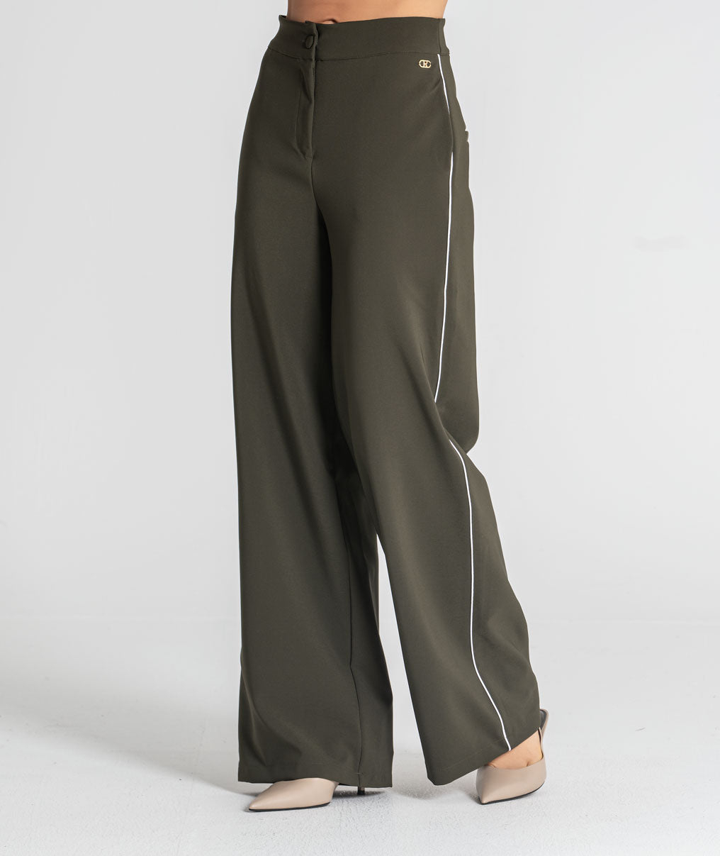 Trousers with side stripe 6532