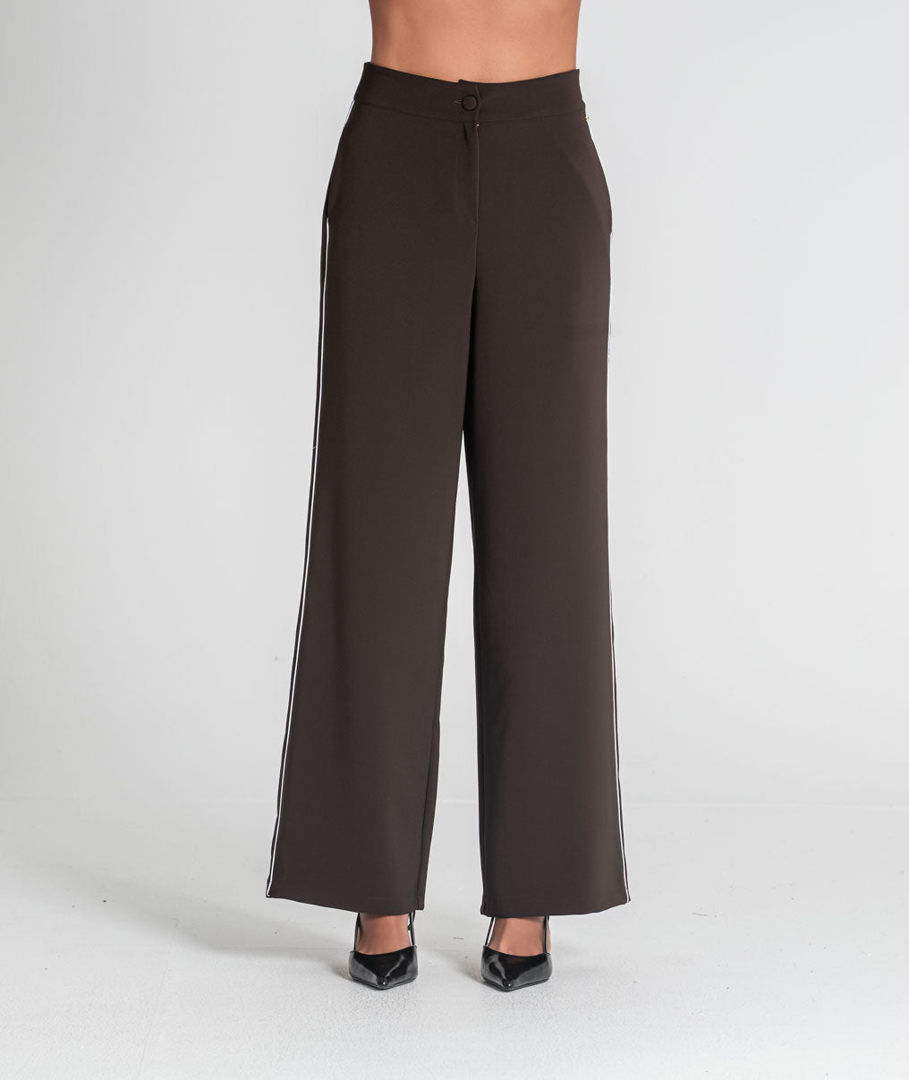 Trousers with side stripe 6532