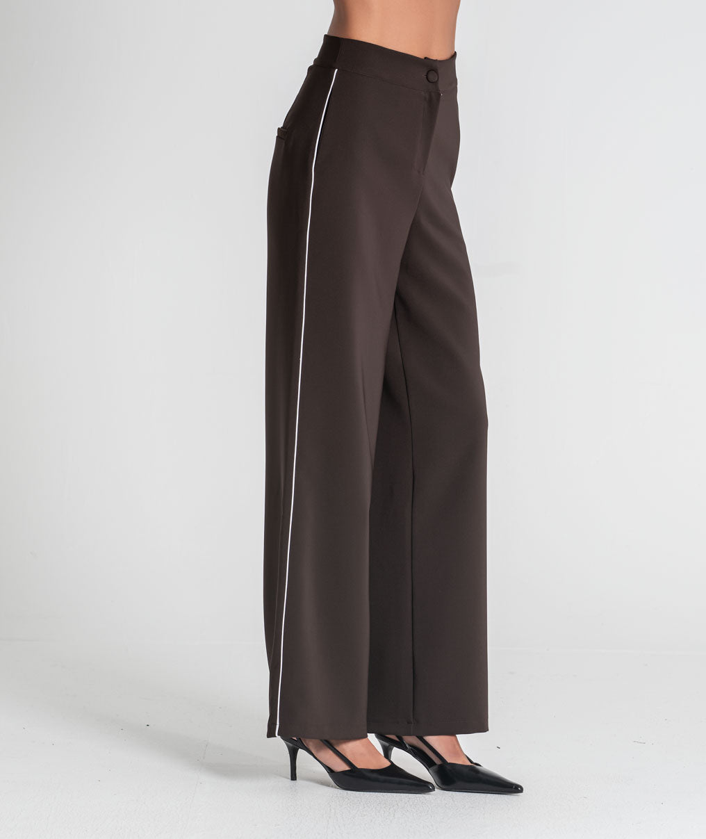 Trousers with side stripe 6532