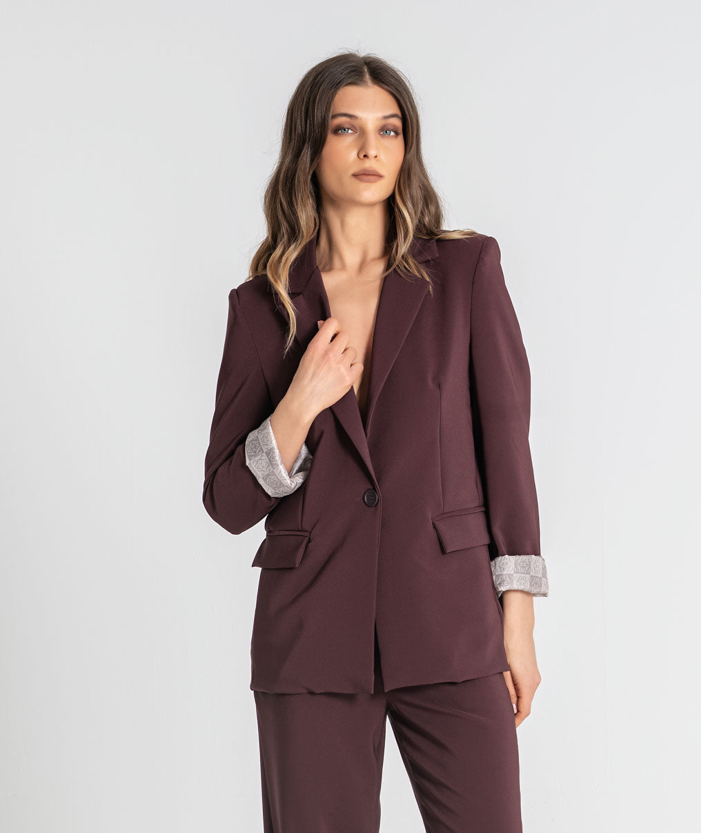 Blazer with button 6533