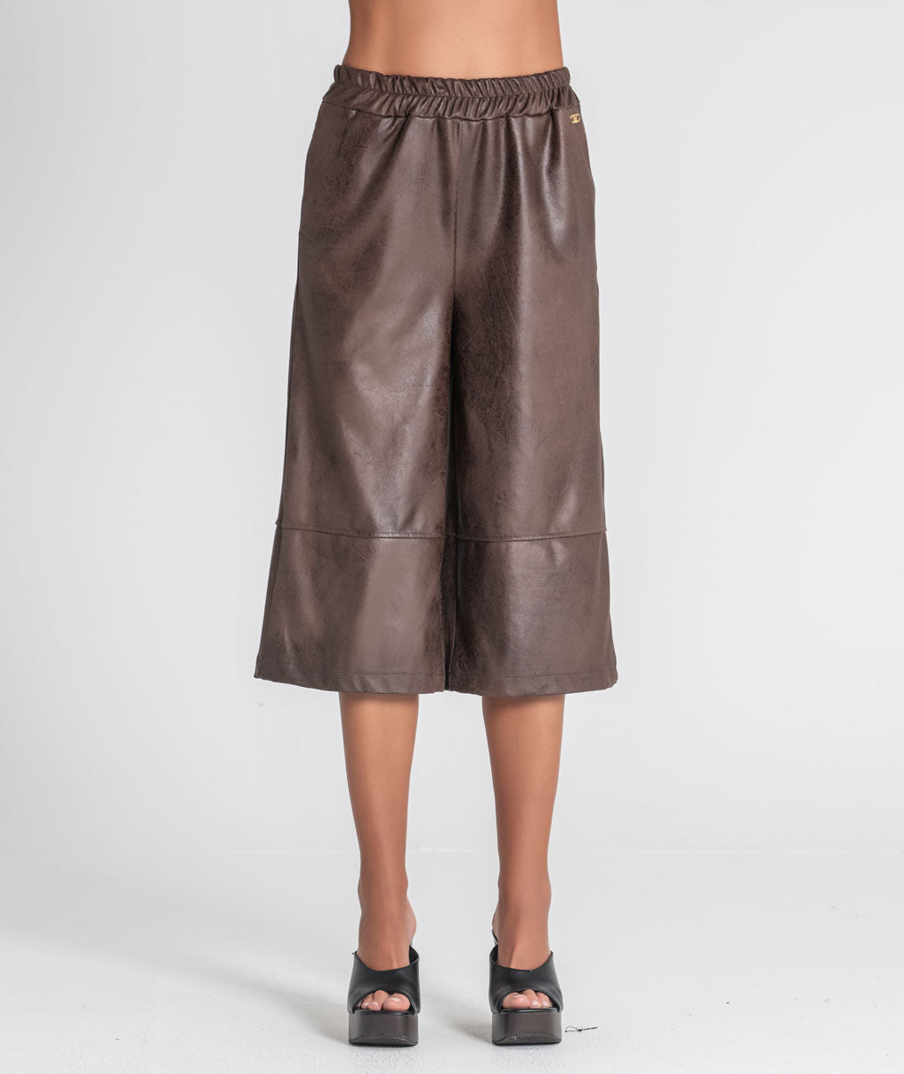 Elasticated shorts 6538