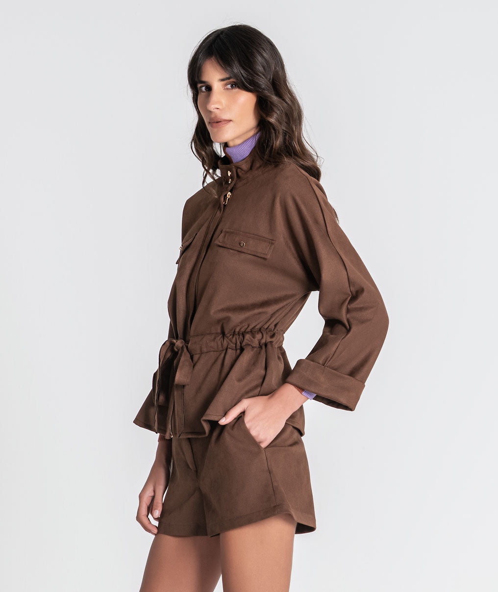 Jacket with zip 6540