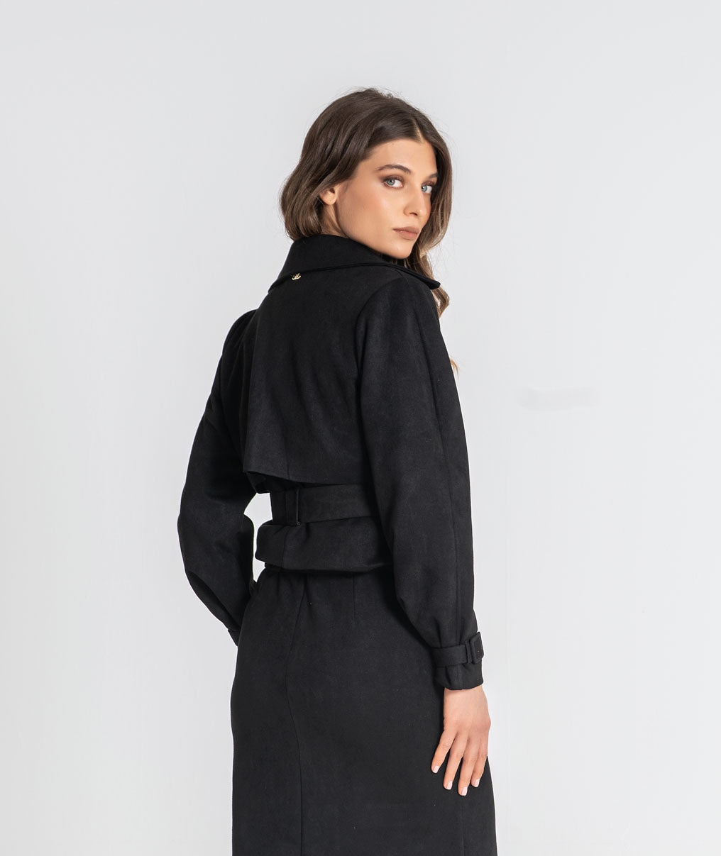 Short belted jacket 6541