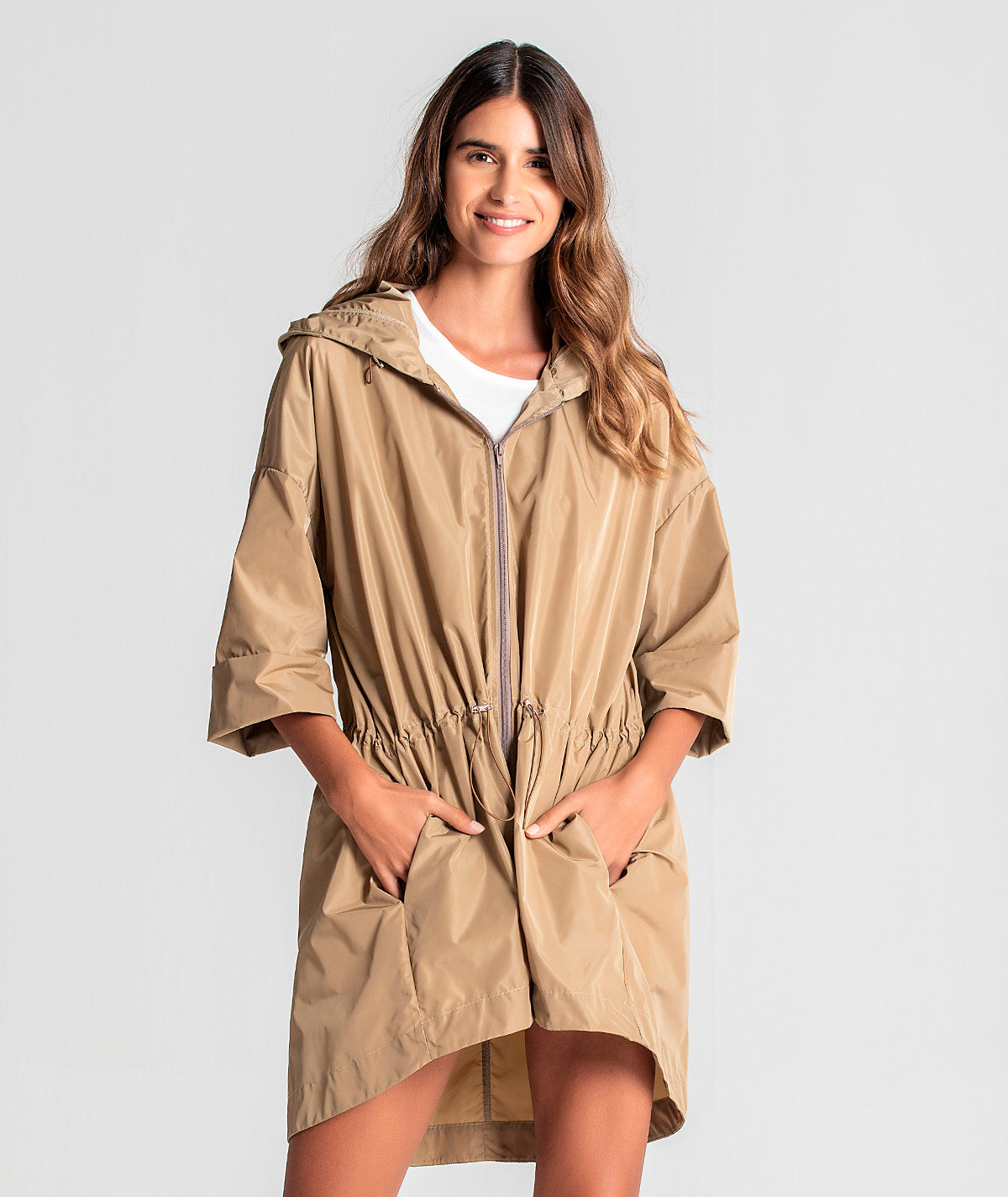 Casaco parka ajustável C183