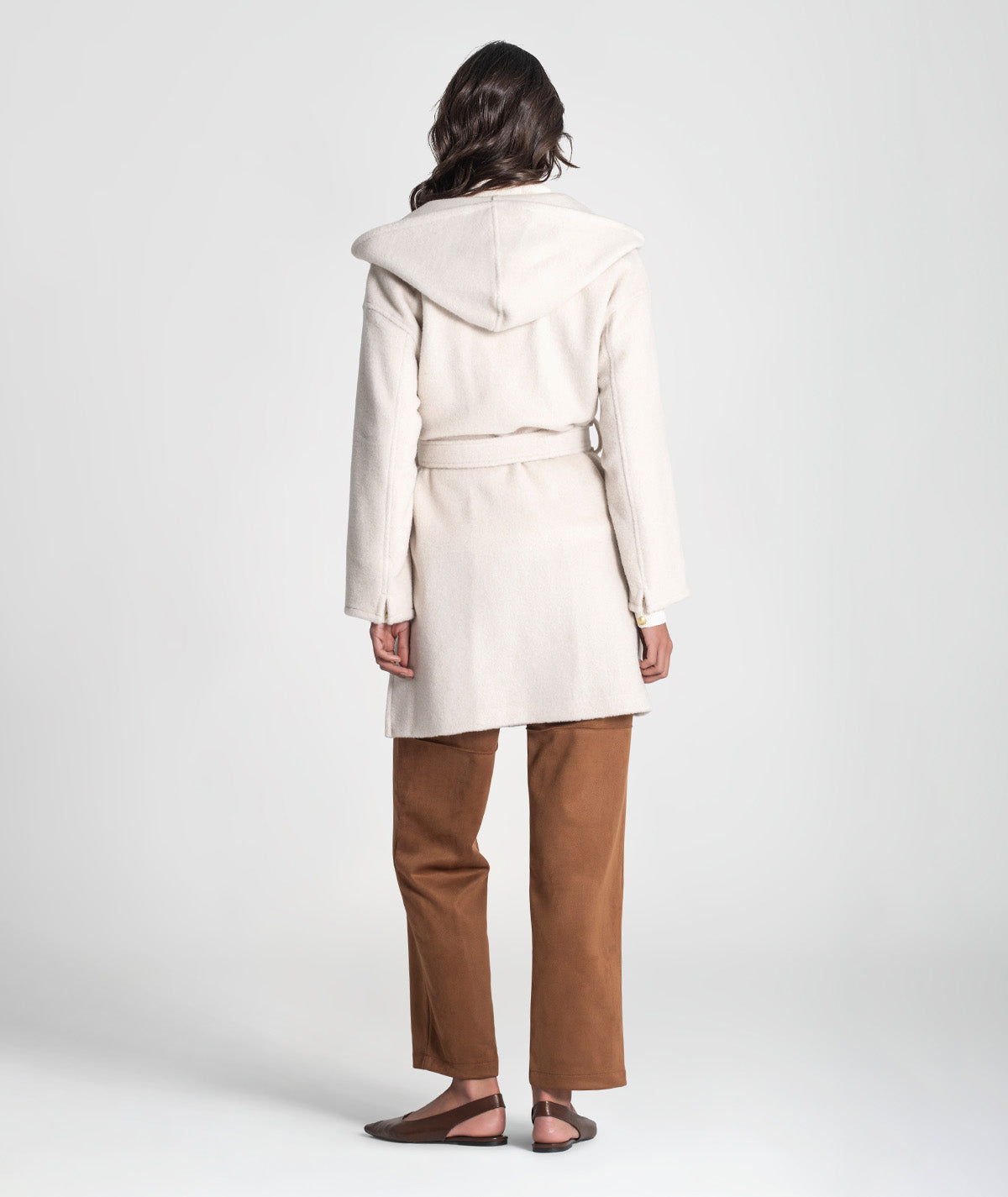 Casaco com cinto ajustável C201