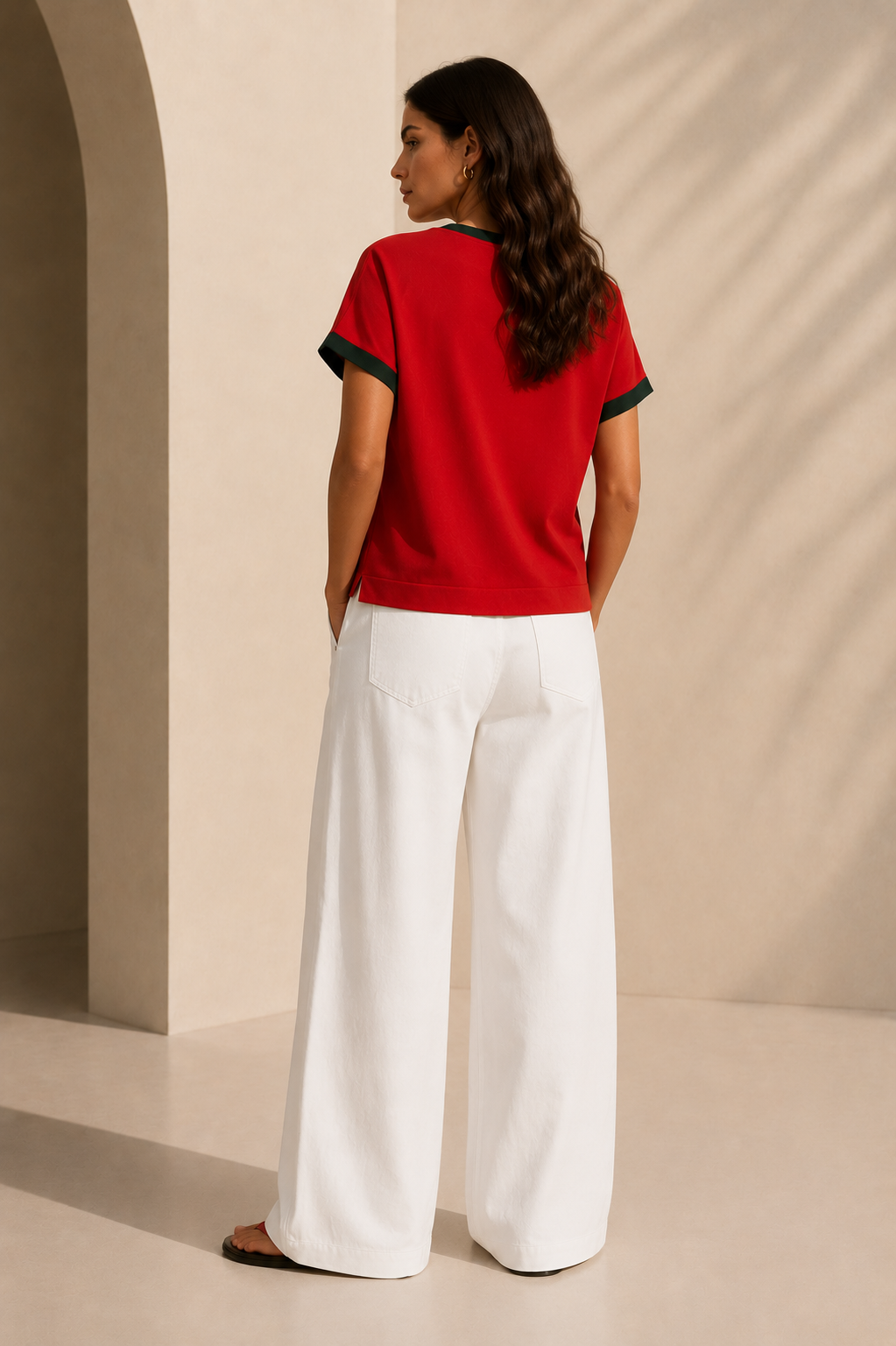 T-Shirt com monograma Portugal 3598