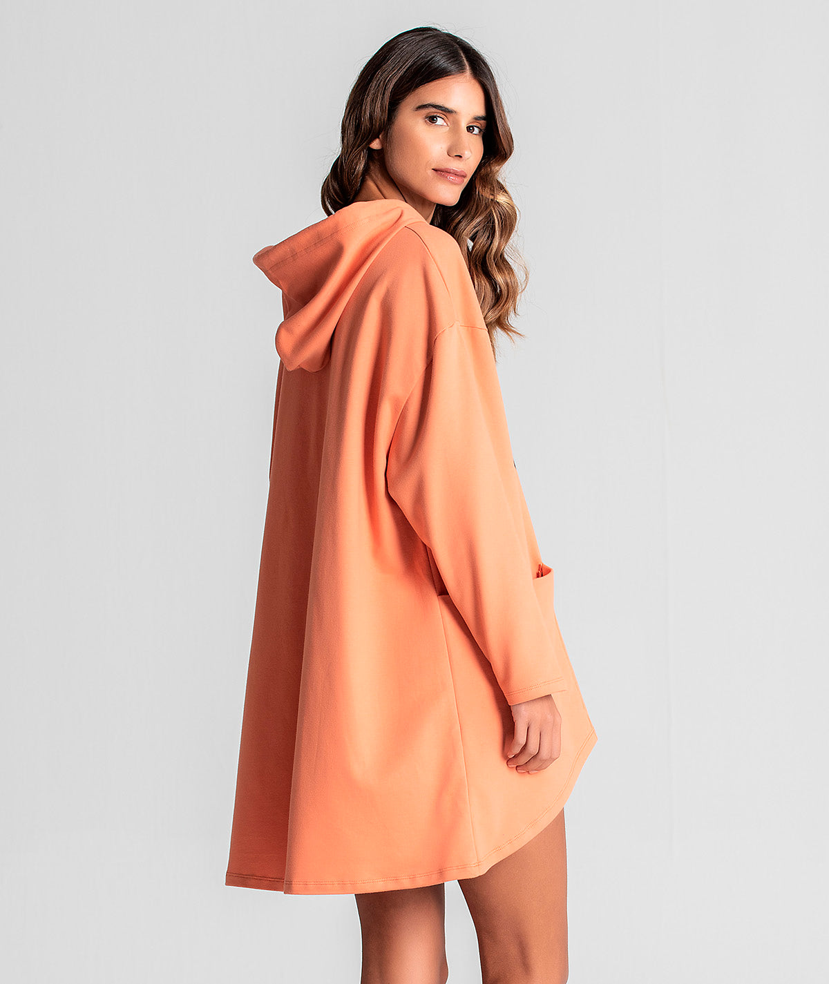Sweater em felpa motivo peace F043