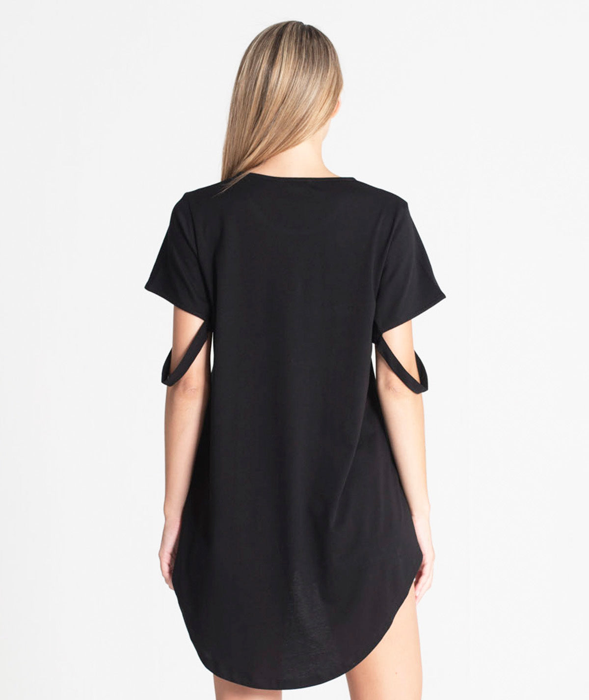 T‐shirt assimétrica "Classy & Fabulous" T077