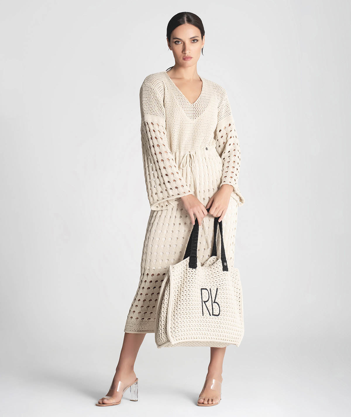 Suitcase with lettering A049