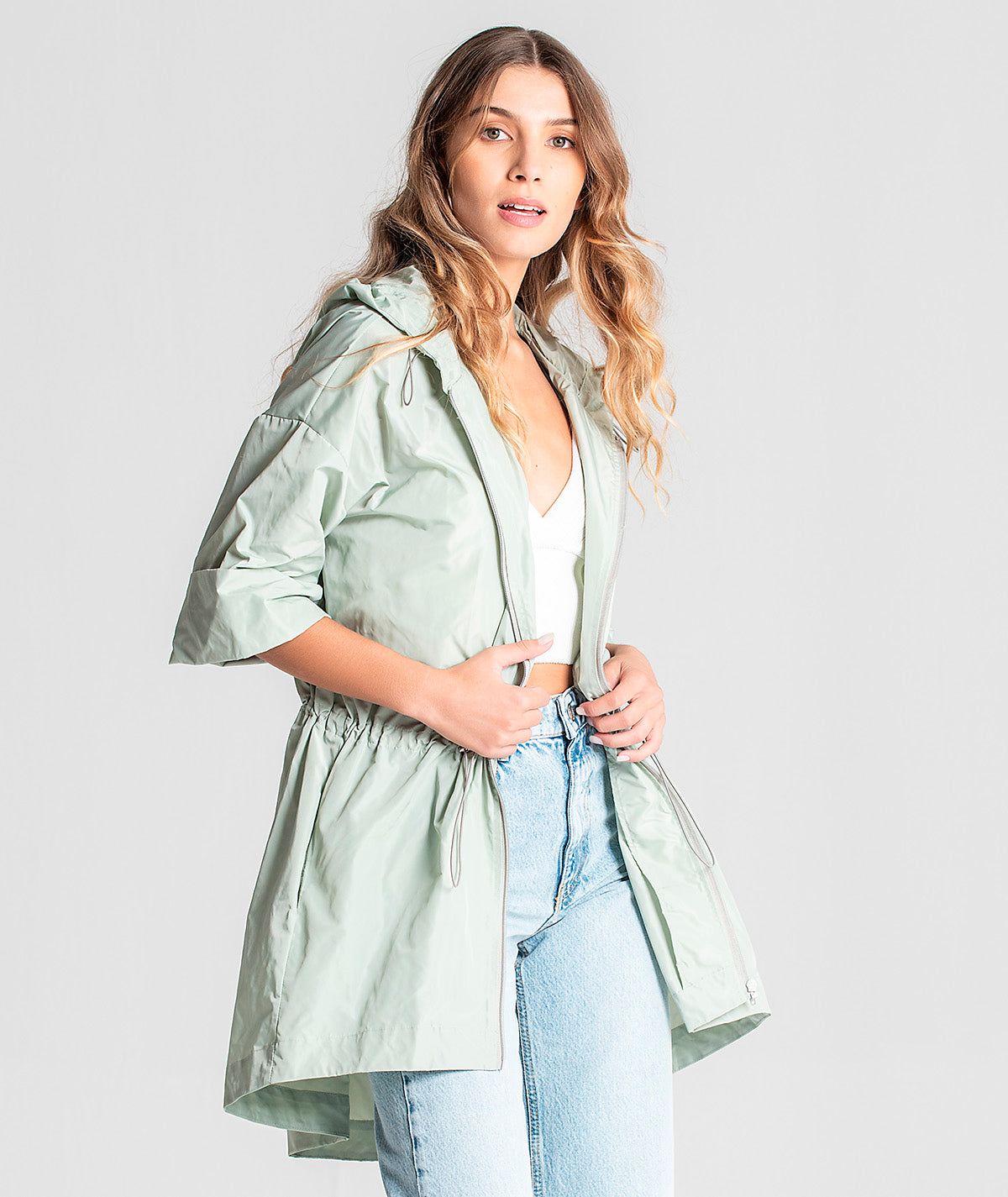 Casaco parka ajustável C183