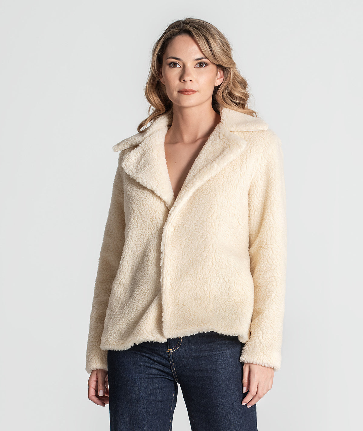 Casaco teddy curto C200