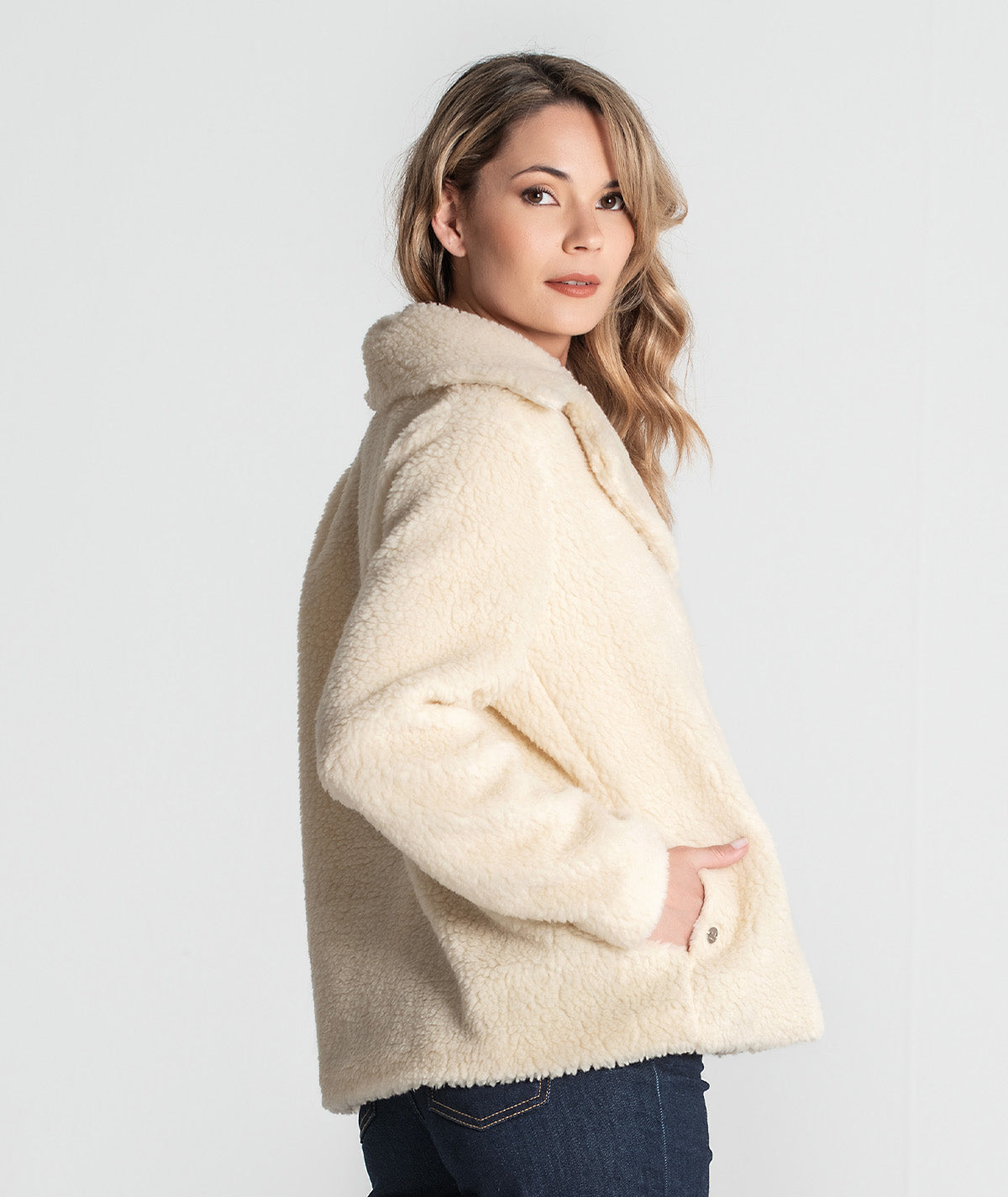 Casaco teddy curto C200